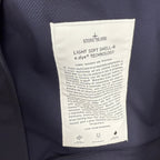 Stone Island Light Soft Shell-R e.dye Jacket in Navy