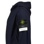 Stone Island Light Soft Shell-R e.dye Jacket in Navy
