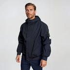 Stone Island Light Soft Shell-R e.dye Jacket in Navy