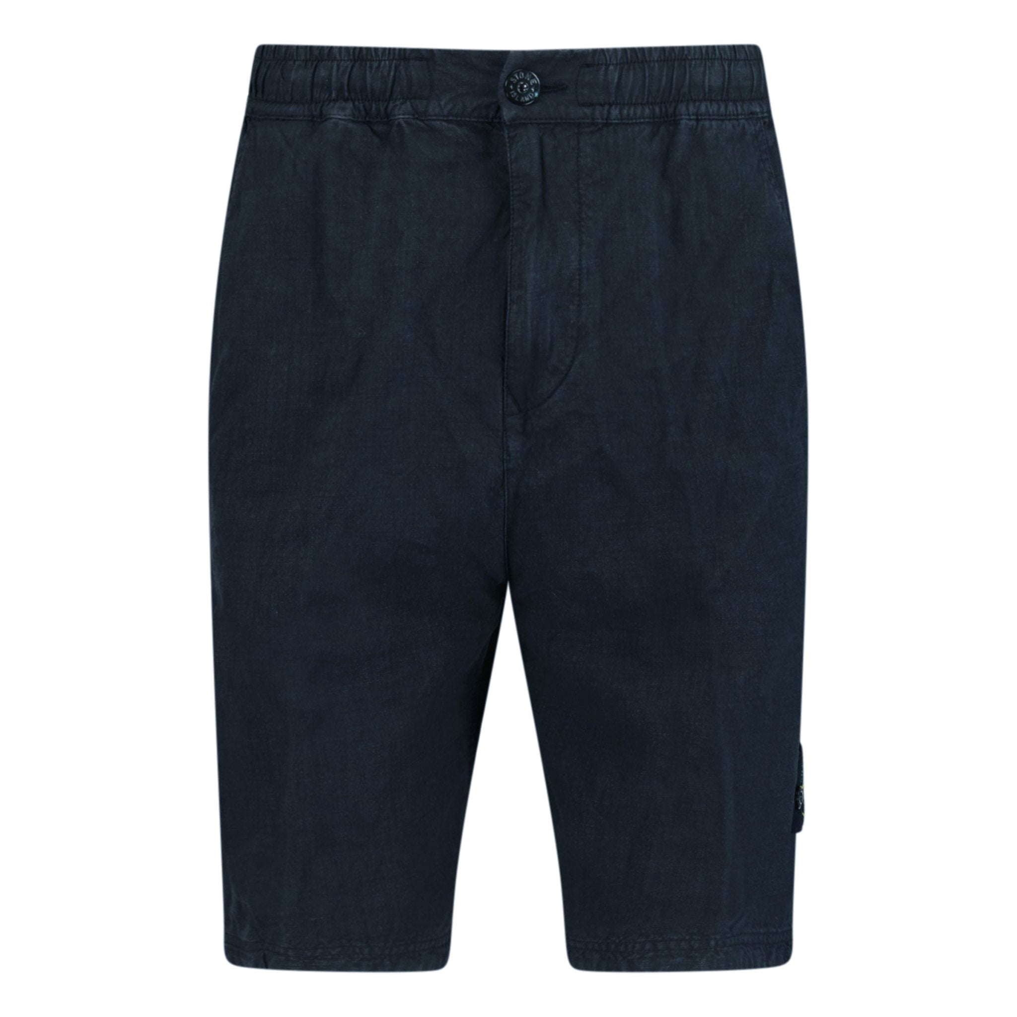 Stone Island Lino Nylon Tela-Tc Bermuda Comfort Shorts Navy