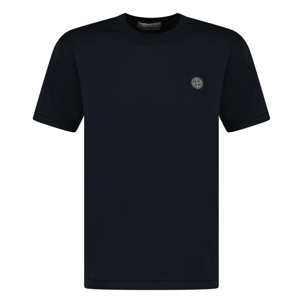 Stone Island Slim-Fit Short-Sleeve T-Shirt With Compass Patch Navy