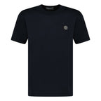 Stone Island Slim-Fit Short-Sleeve T-Shirt With Compass Patch Navy