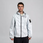 Stone Island Membrana 3L TC Hooded Jacket in in Sky Blue