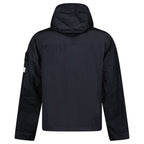 Stone Island Membrana 3L TC Hooded Jacket in Navy