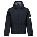 Stone Island Membrana 3L TC Hooded Jacket in Navy