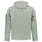 Stone Island Membrana 3L TC Hooded Jacket in Sage Green
