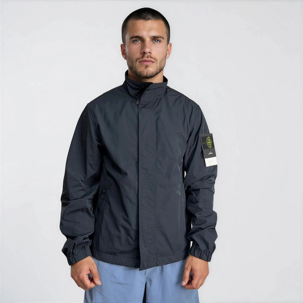 Stone Island Micro Twill Jacket in Navy