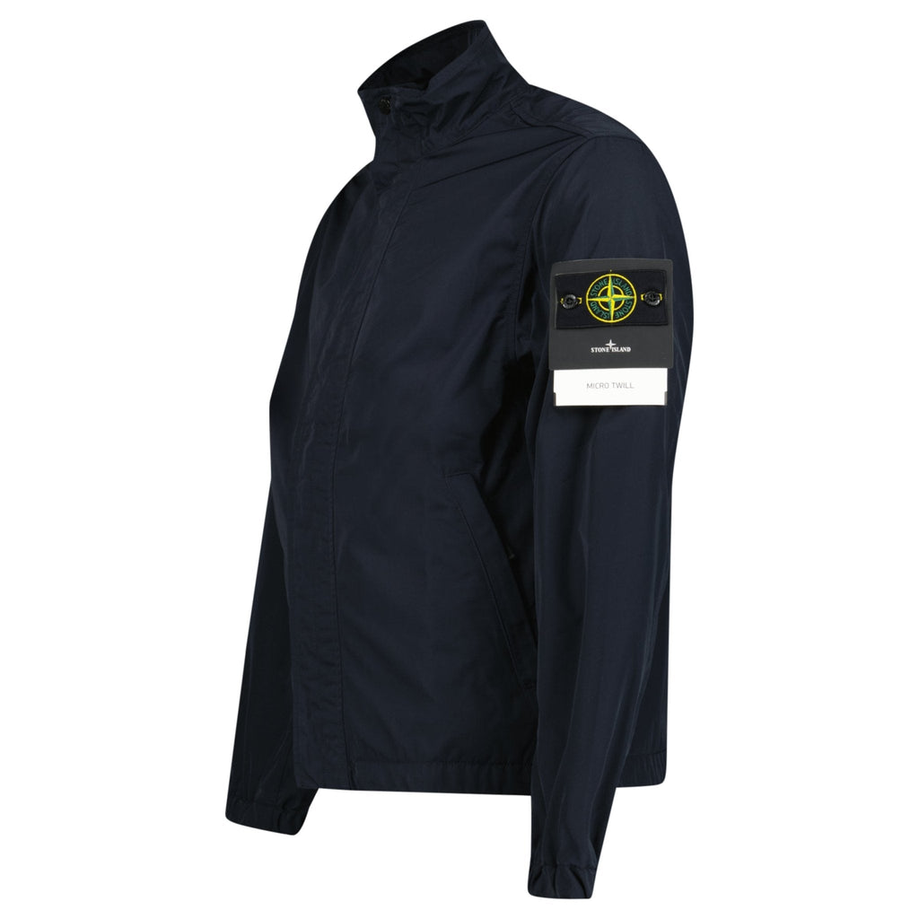 Stone Island Micro Twill Jacket in Navy