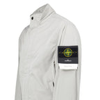 Stone Island Micro Twill Jacket in Pearl Grey