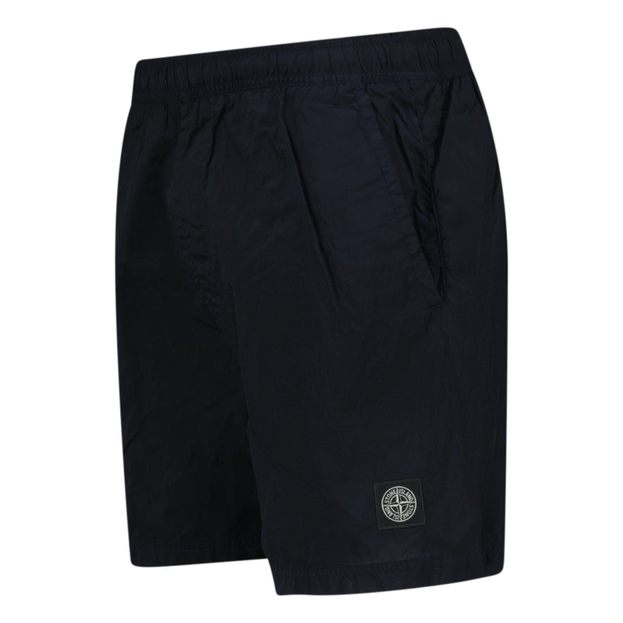 Stone Island Compass Chrome Swim Shorts Navy