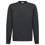 Stone Island Old Effect Crewneck Sweatshirt Black