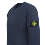 Stone Island Old Effect Crewneck Sweatshirt Navy
