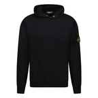 Stone Island ‘Old’ Treatment Hooded Sweatshirt In Black