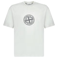 Stone Island Organic Cotton Jersey T-Shirt in White