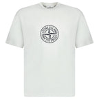 Stone Island Organic Cotton Jersey T-Shirt in White
