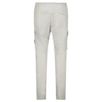 Stone Island Organic Cotton Stretch Broken Twill Old-Effect Pants in Grey