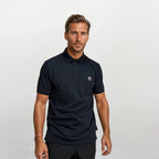 Stone Island Patch Polo T-Shirt Slim Fit Navy