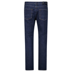 Stone Island Blue Rinsed Buttoned Indigo Denim Jeans Blue