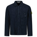 Stone Island Corduroy 500 TC Overshirt in Navy Blue