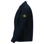Stone Island Corduroy 500 TC Overshirt in Navy Blue