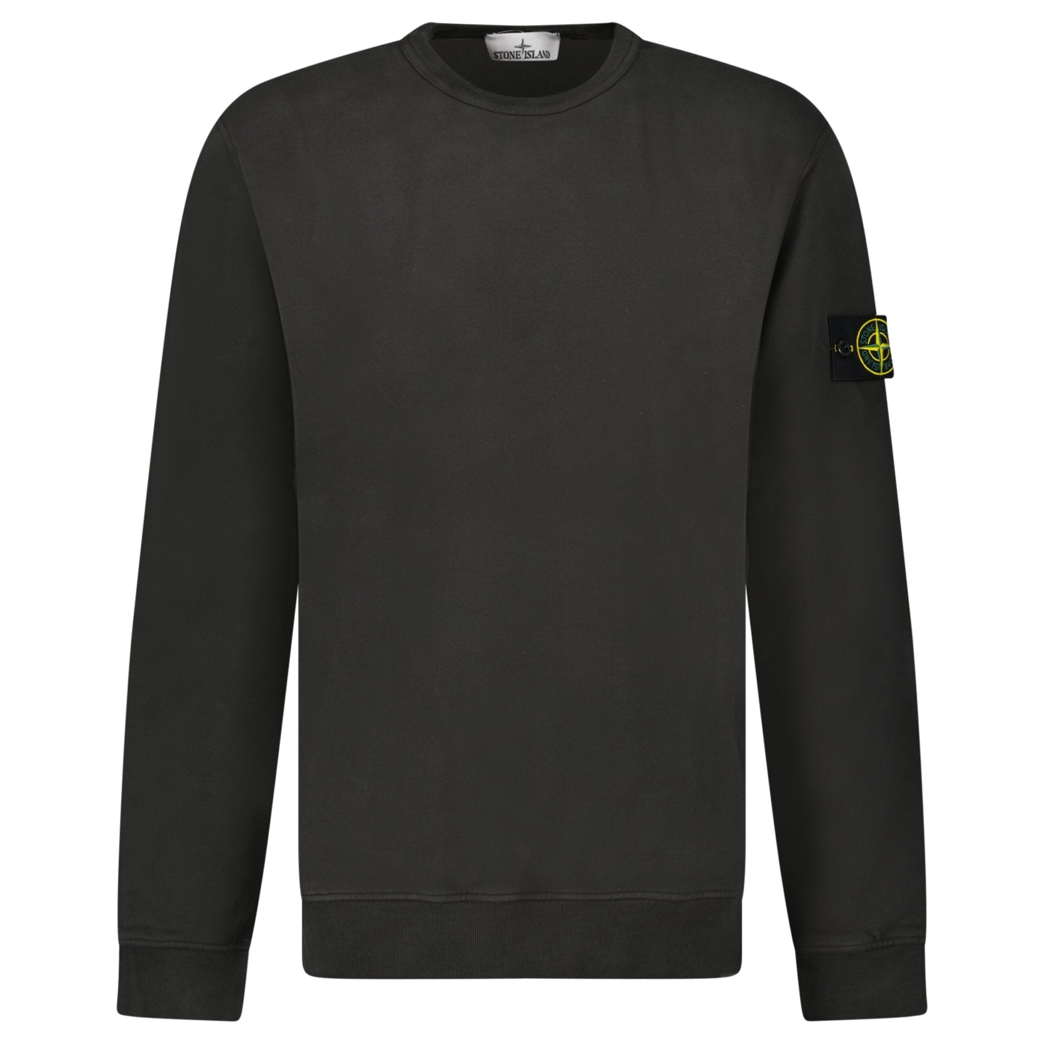 Stone Island Crewneck Sweatshirt in Lead Grey