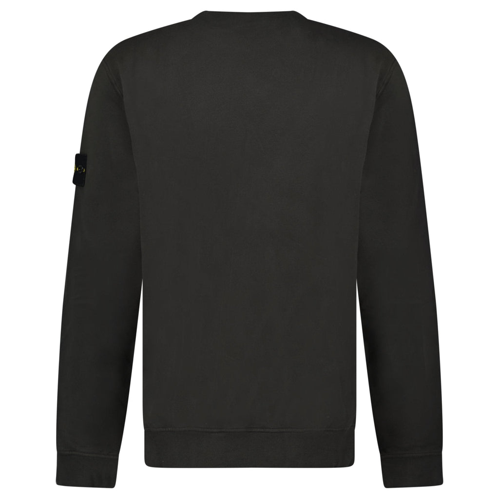 Stone Island Crewneck Sweatshirt in Lead Grey