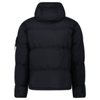 Stone Island Down Matte Ripstop Cordura® Advanced Fabric Parka in Black