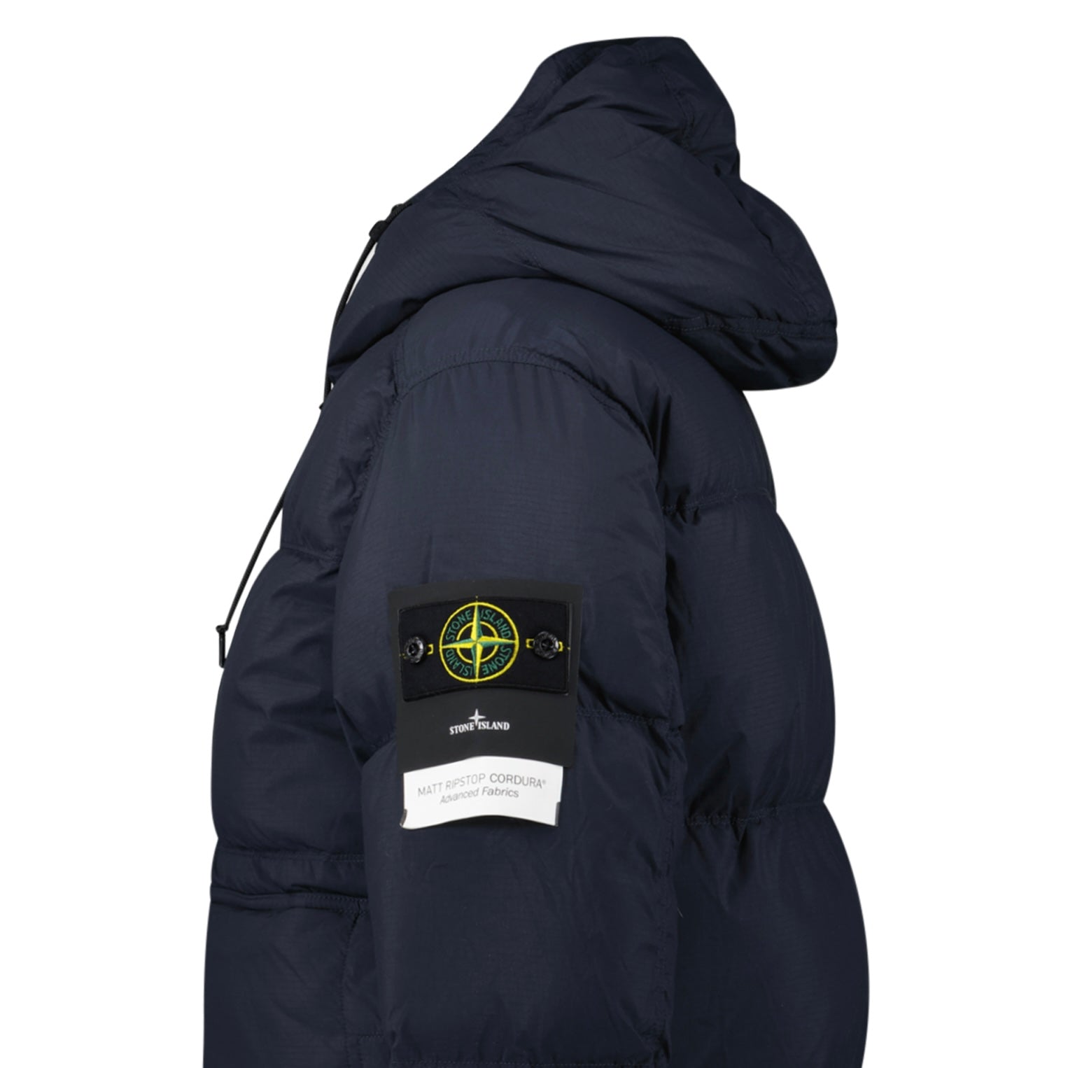 Stone Island Down Matte Ripstop Cordura® Advanced Fabric Parka in Navy