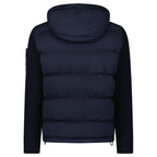 Stone Island Ghost Padded Twill-Wool Jacket in Navy
