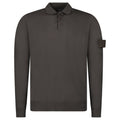 Stone Island Ghost Wool Polo-Shirt Dark Brown