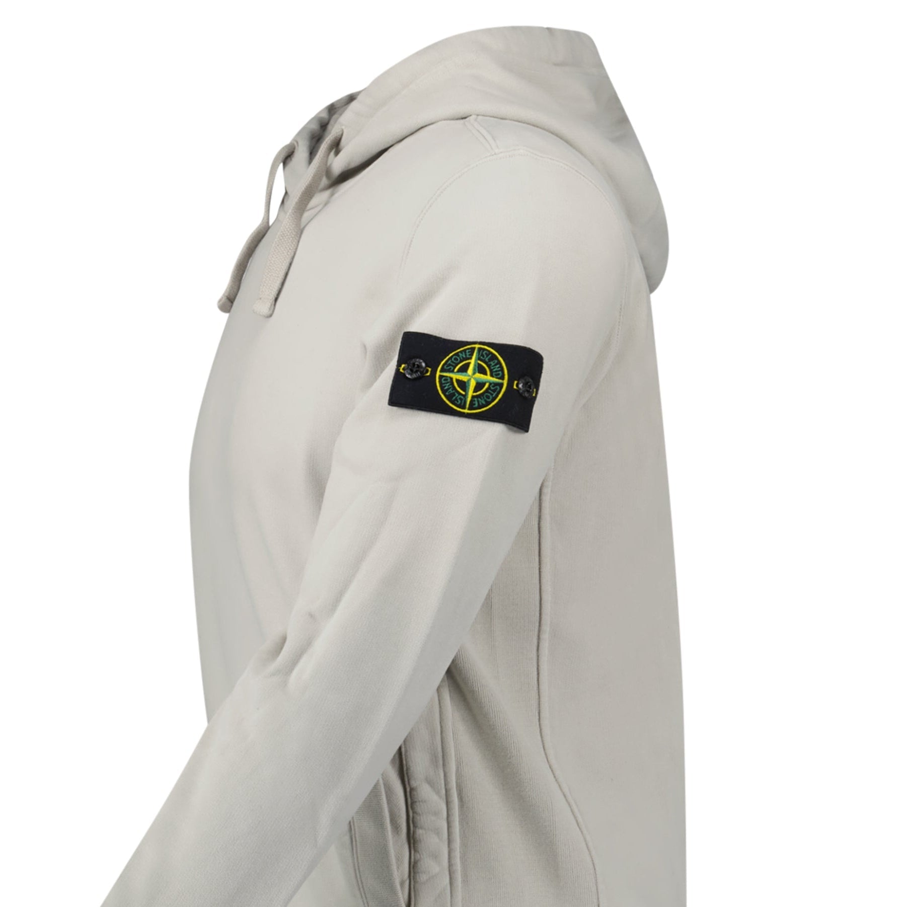 Stone Island Hooded Sweatshirt in Pearly Grey