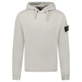 Stone Island Hooded Sweatshirt in Pearly Grey