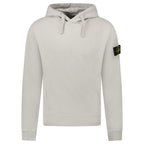 Stone Island Hooded Sweatshirt in Pearly Grey