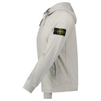 Stone Island Hooded Sweatshirt in Pearly Grey
