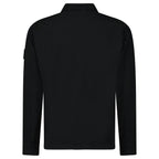 Stone Island Organic Cotton Ripstop Overshirt in Black