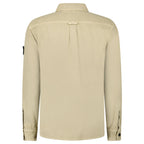 Stone Island Panama Cotton Overshirt in Desert Beige