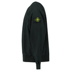 Stone Island Relaxed Fit Crewneck Sweatshirt Black