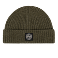 Stone Island RWS Geelong Wool Beanie Military Green