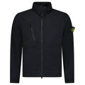 Stone Island Stretch Nylon Tech Fleece Jacket in Black