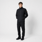 Stone Island Stretch Nylon Tech Fleece Jacket in Black
