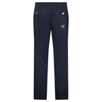 Stone Island Stretch Organic Broken Twill ‘OLD’ Effect Chino Trousers in Navy