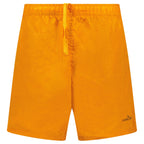 Stone Island Water Reactive Faded Camo Nylon Swim Shorts in Orange